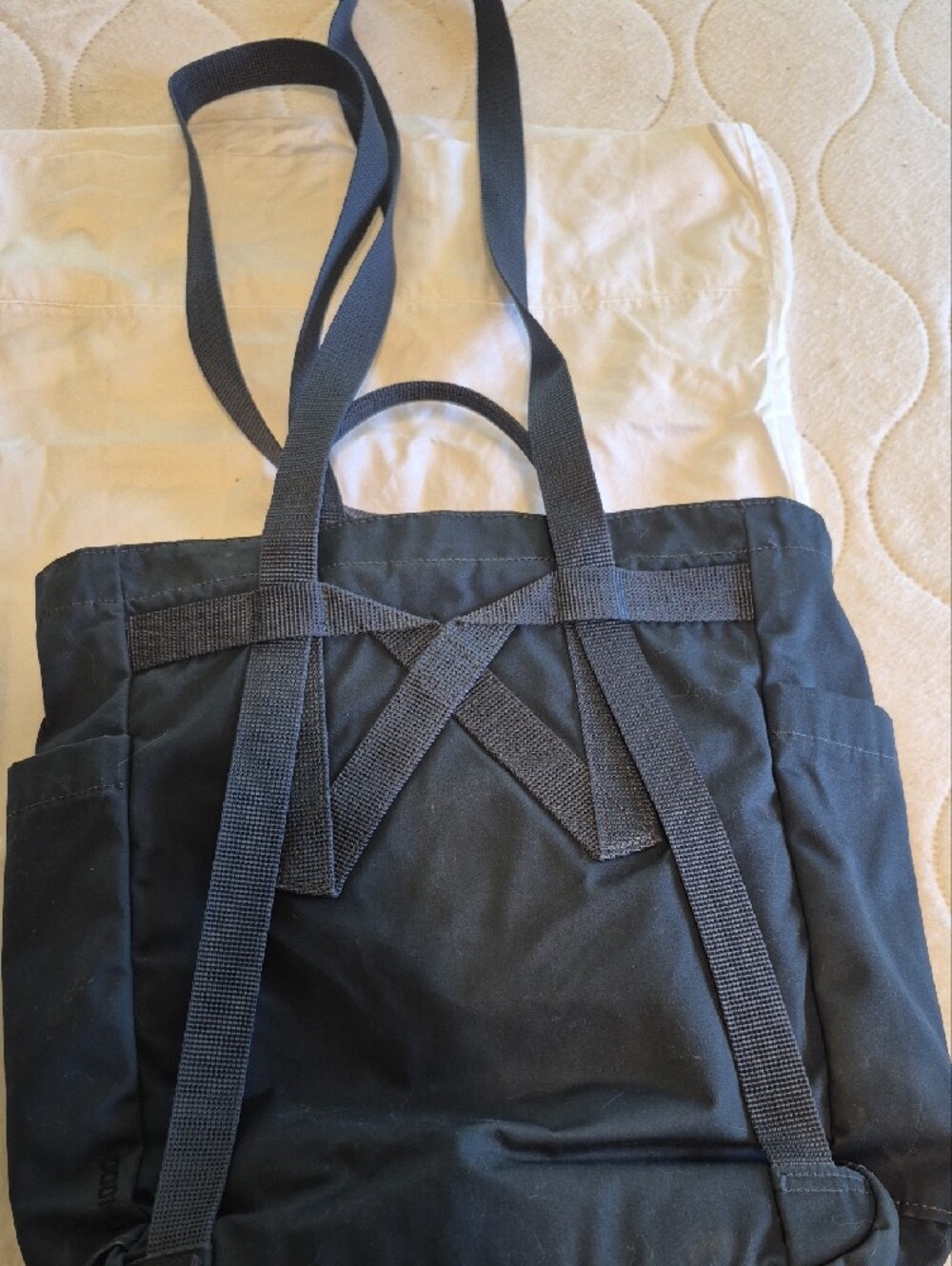 Fjällraven Kånken Navy Blue Tote Backpack - Unisex - Picture 4 of 7